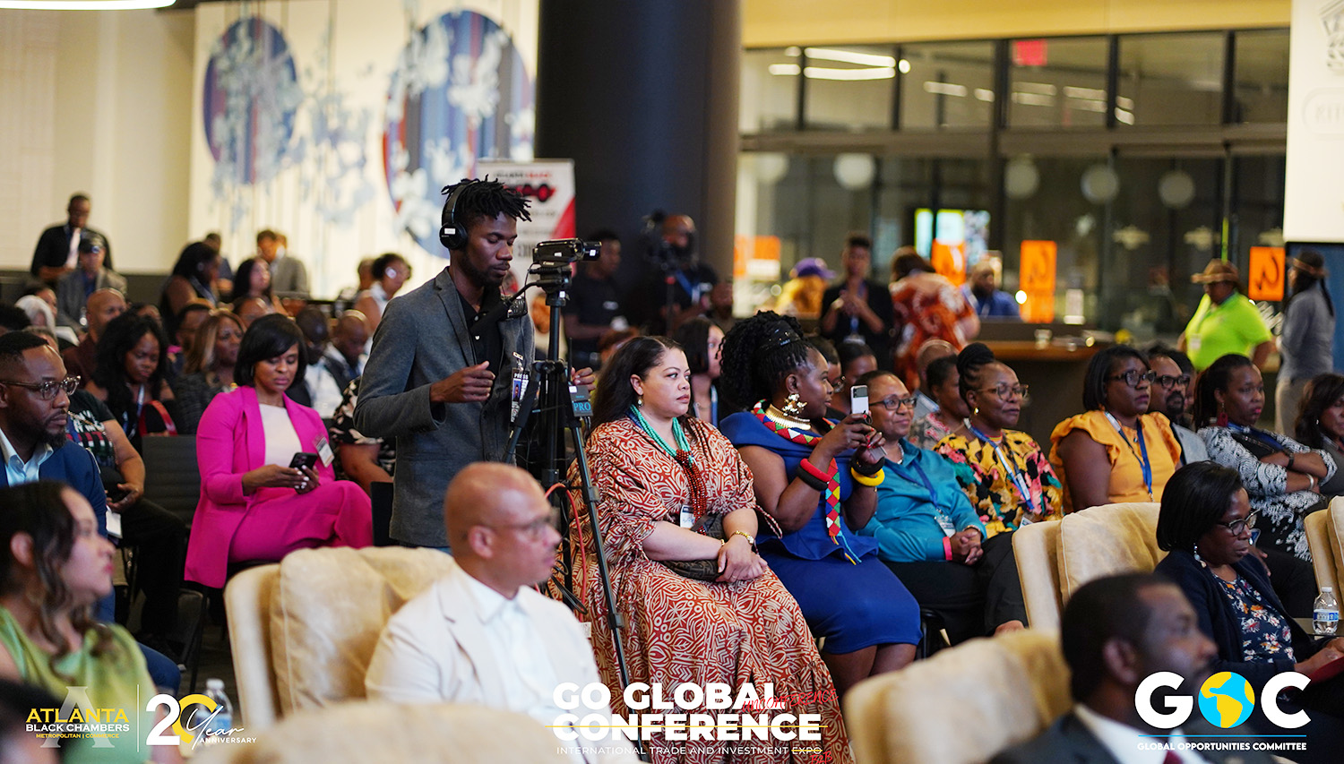 Day 1 at the Go Global Conference — Airport tour & welcome reception