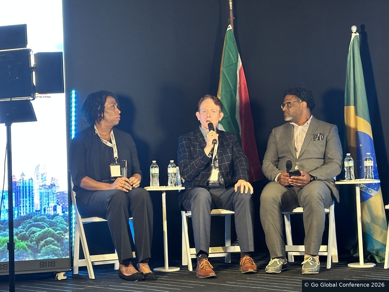 Fireside conversation at the GGC 2026 welcome reception