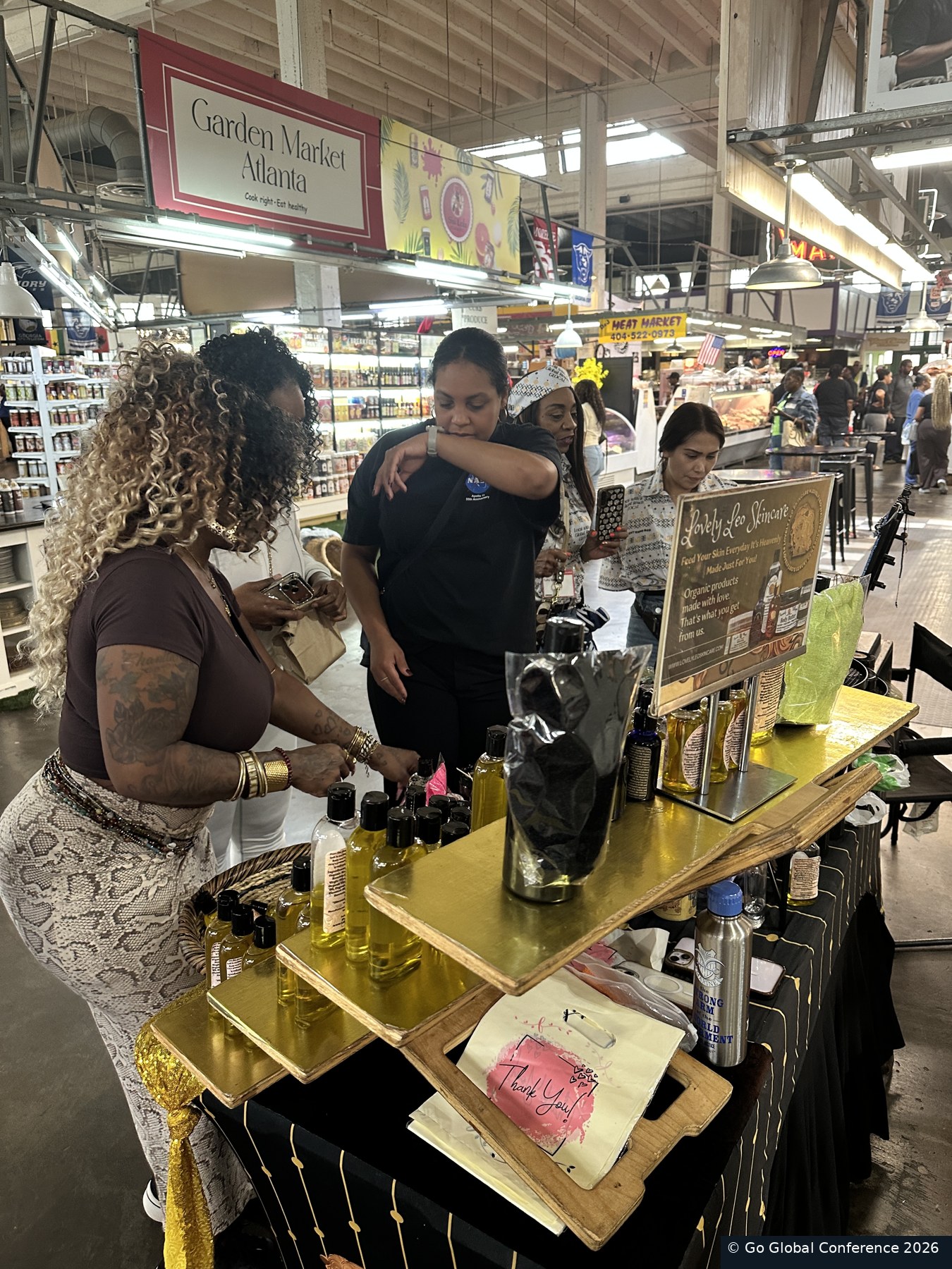 Exploring vendors at Sweet Auburn Municipal Market · GGC 2026