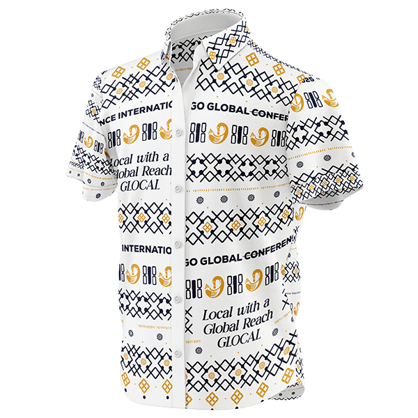 Men's Pattern Button-Up