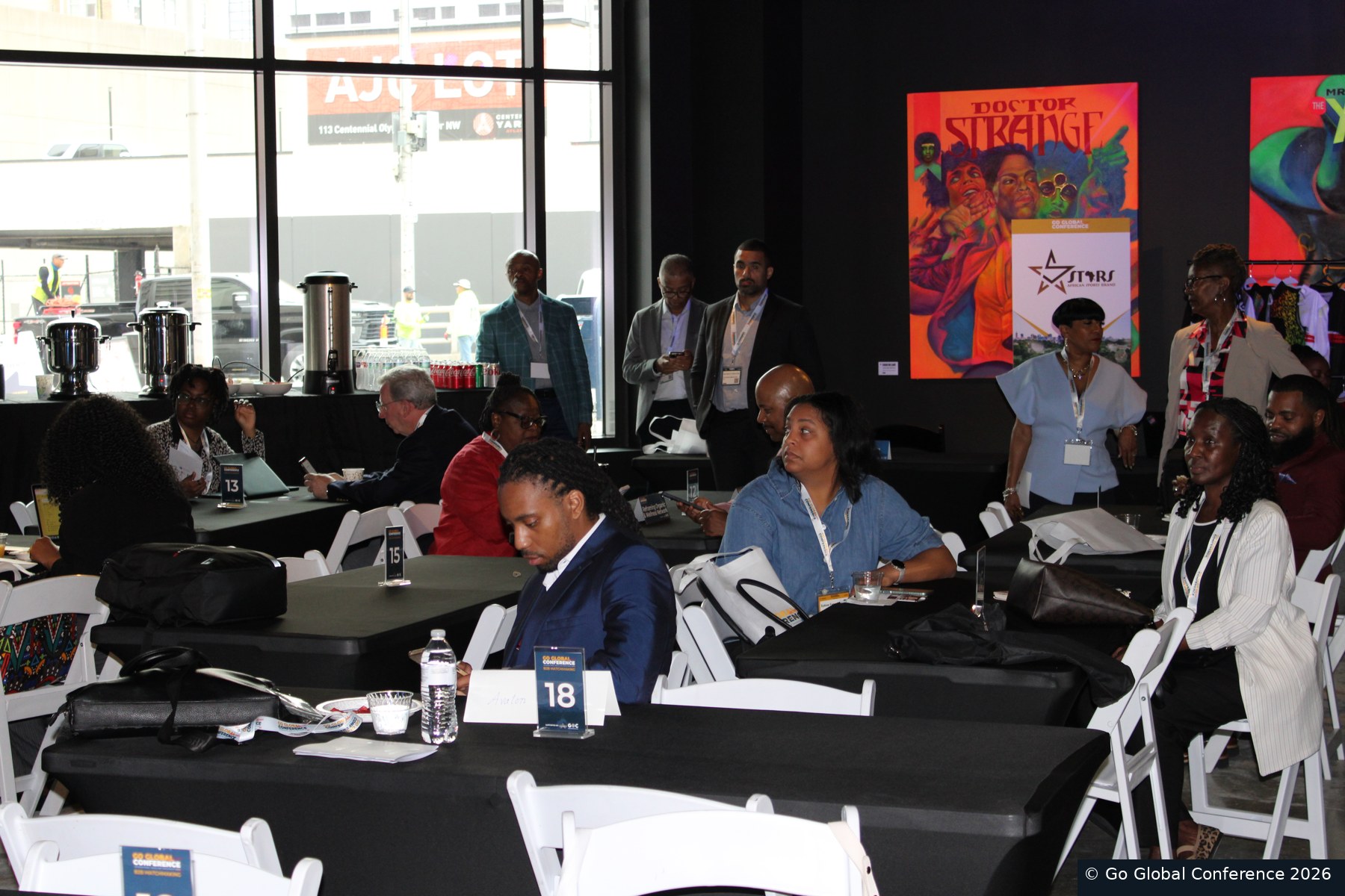 Delegates across the B2B meeting floor · GGC 2026