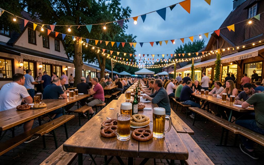 Der Biergarten in Atlanta